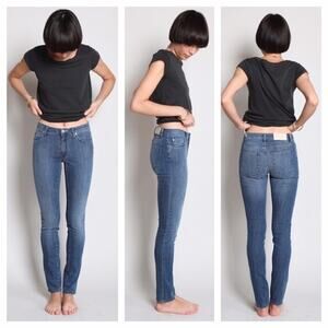 Acne Studios Flex S Atlantis Skinny Jeans‎ Blue Size 28